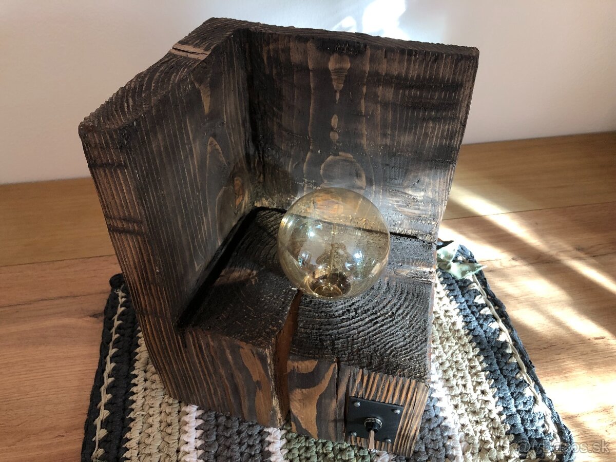 Lampy drevené pne II - 4