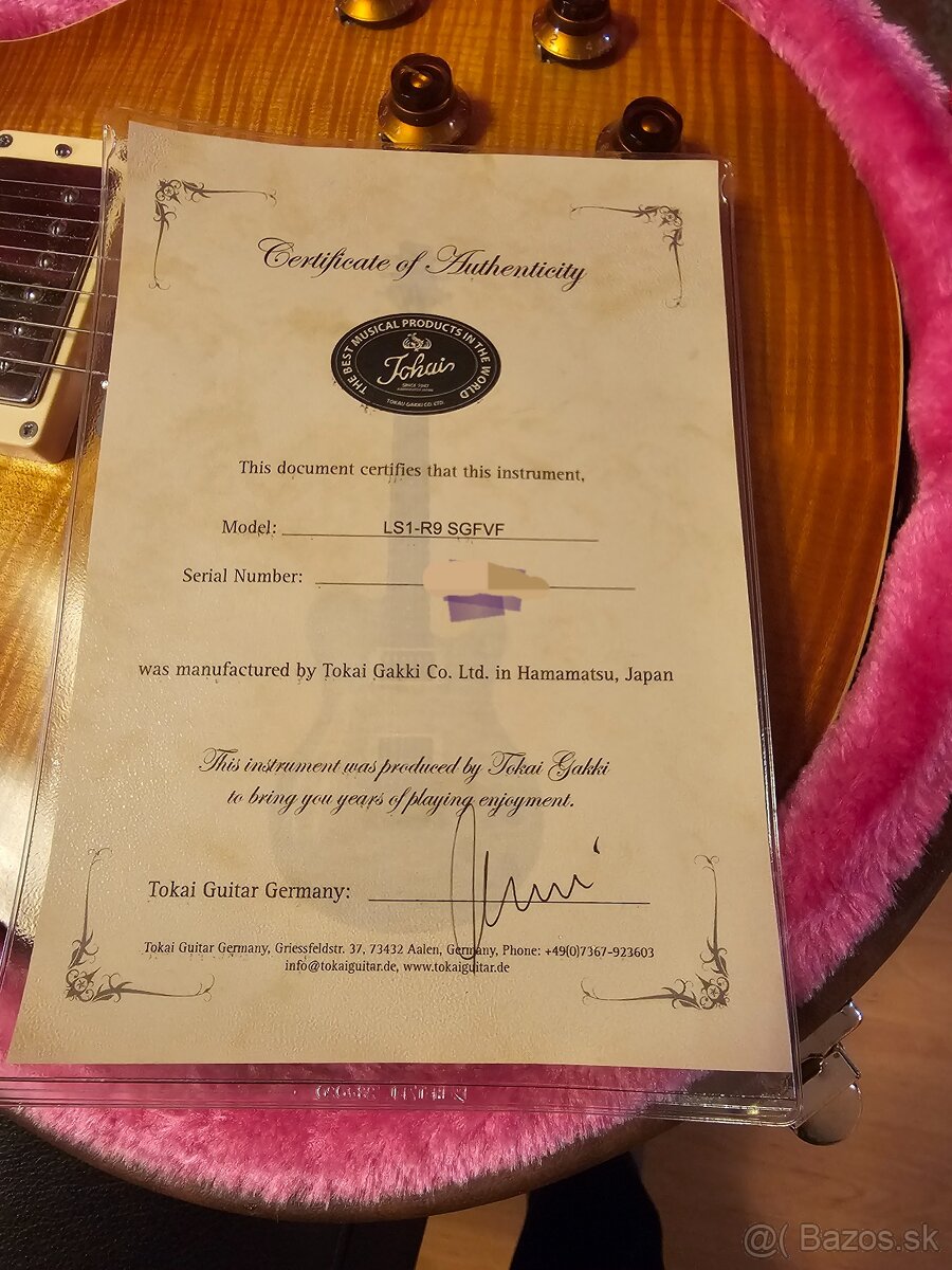 TOKAI REBORN OLD LS1-R9 CUSTOMSHOP - 4