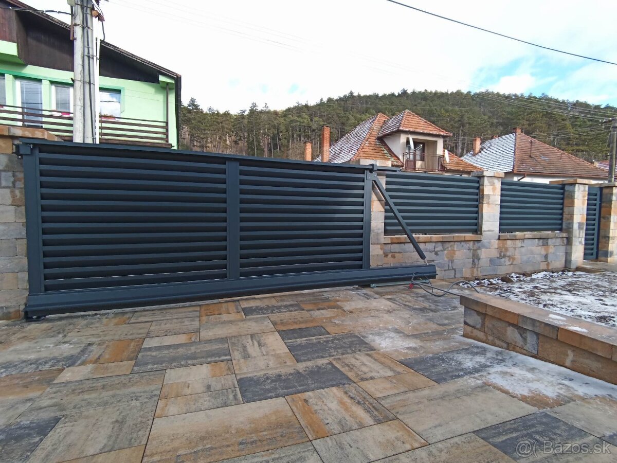 Hliníkové oplotenie - 4