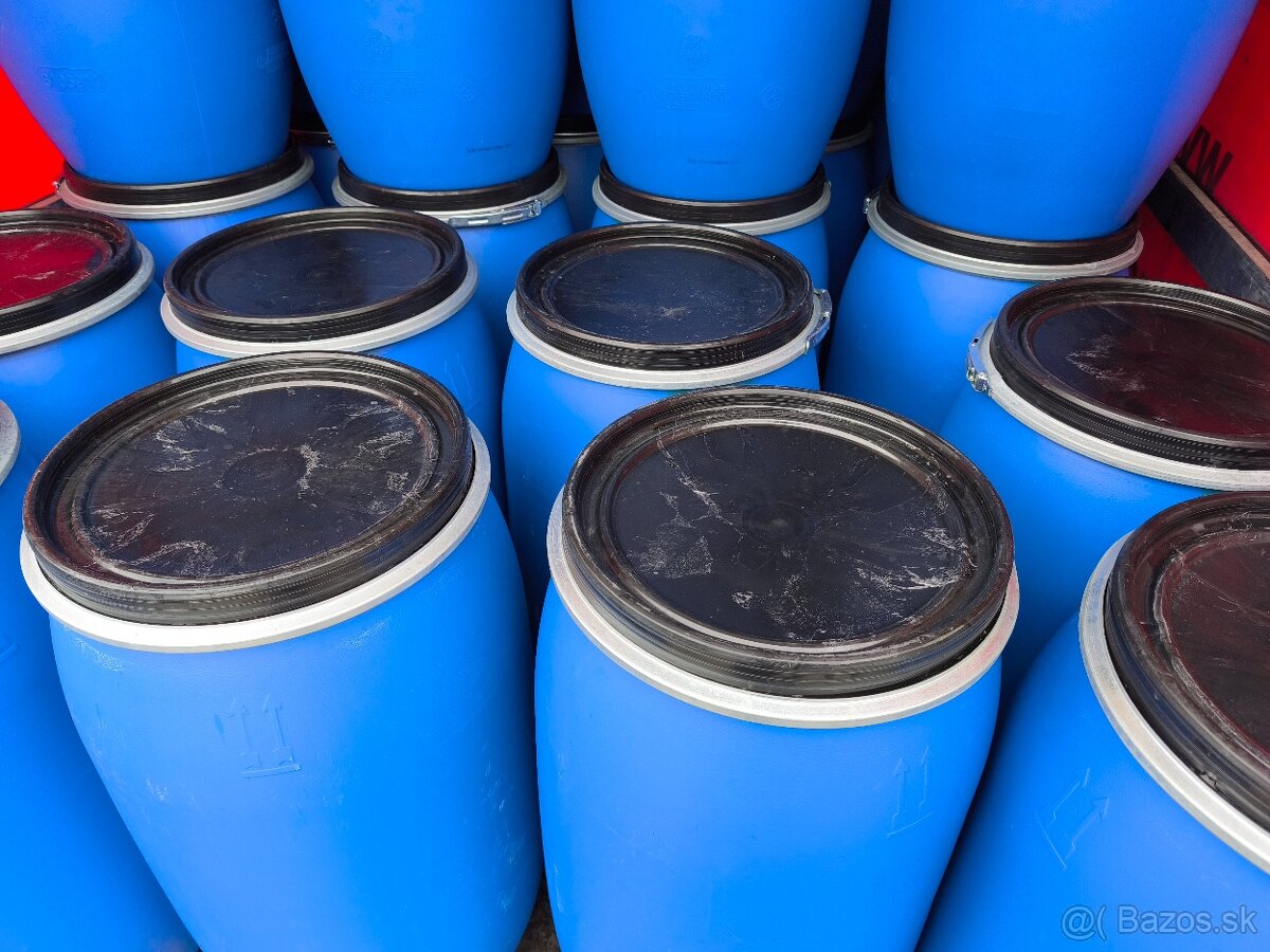 Potravinárske plastové sudy 150l ibc - 4