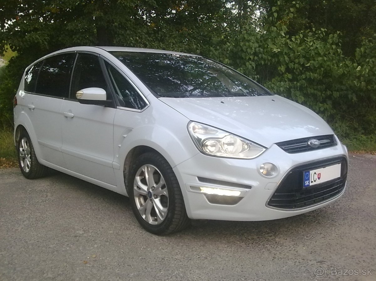 Predám Ford S-Max Titanium 2012 A6, biela perleť -TOP PONUKA - 4