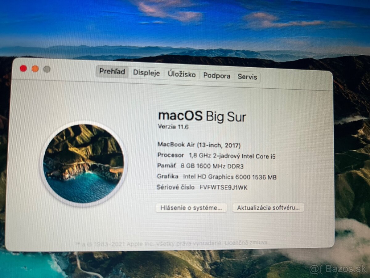 Predám na náhradné diely Macbook Air - 4