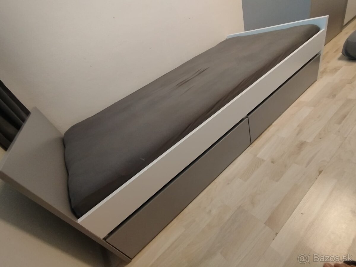 Predám postel s matracom - 4