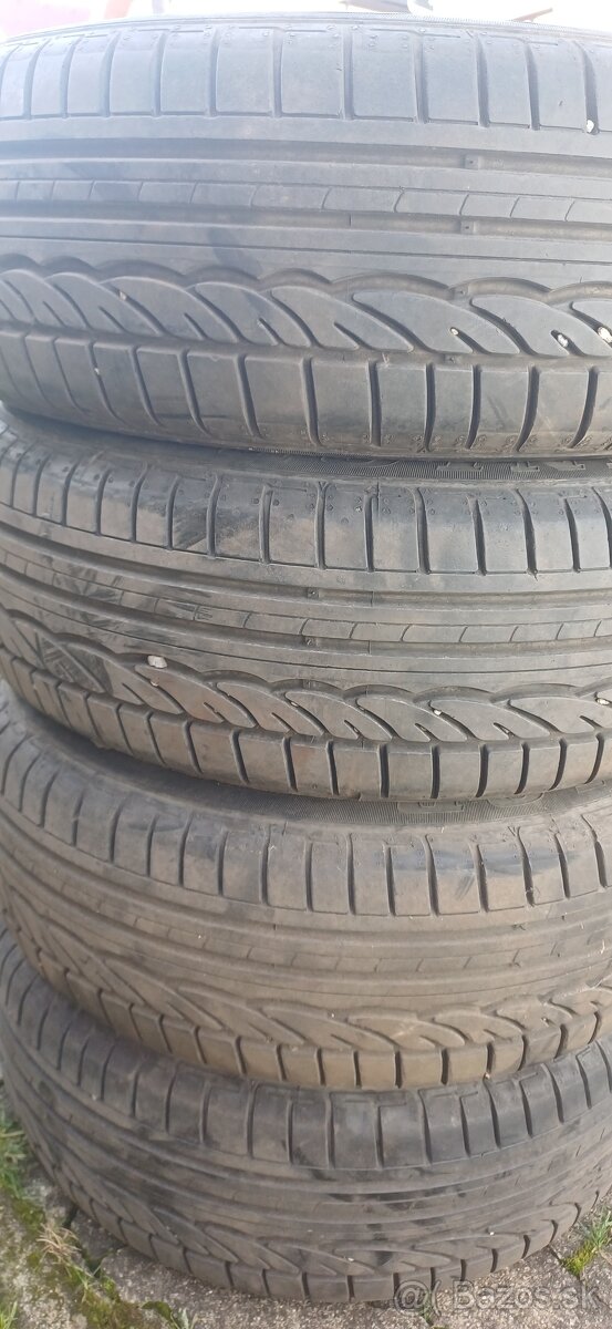 Škoda Fabia 3 disky z ľahkých zliatin s pneu Dunlop - 4