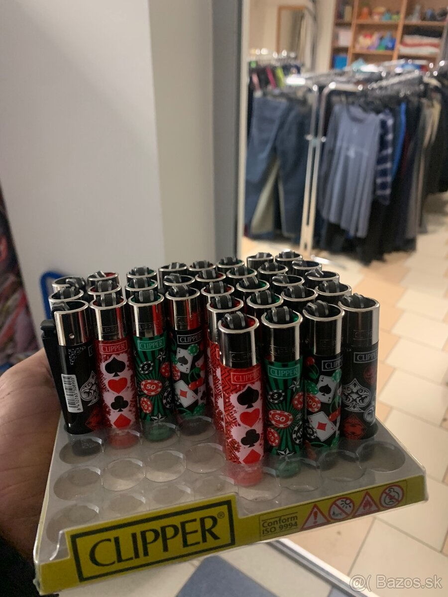 Clipper zapaľovače 142ks - 4