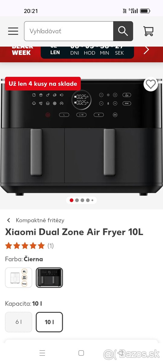 Teplovzdušná fritéza - 4