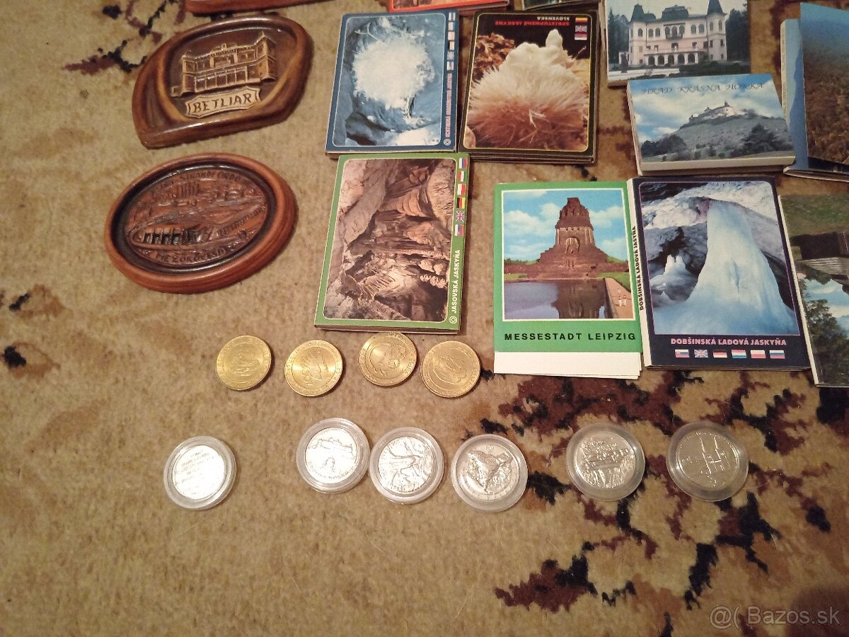 Reporela, pamätne mince, tanieriky keramické - 4