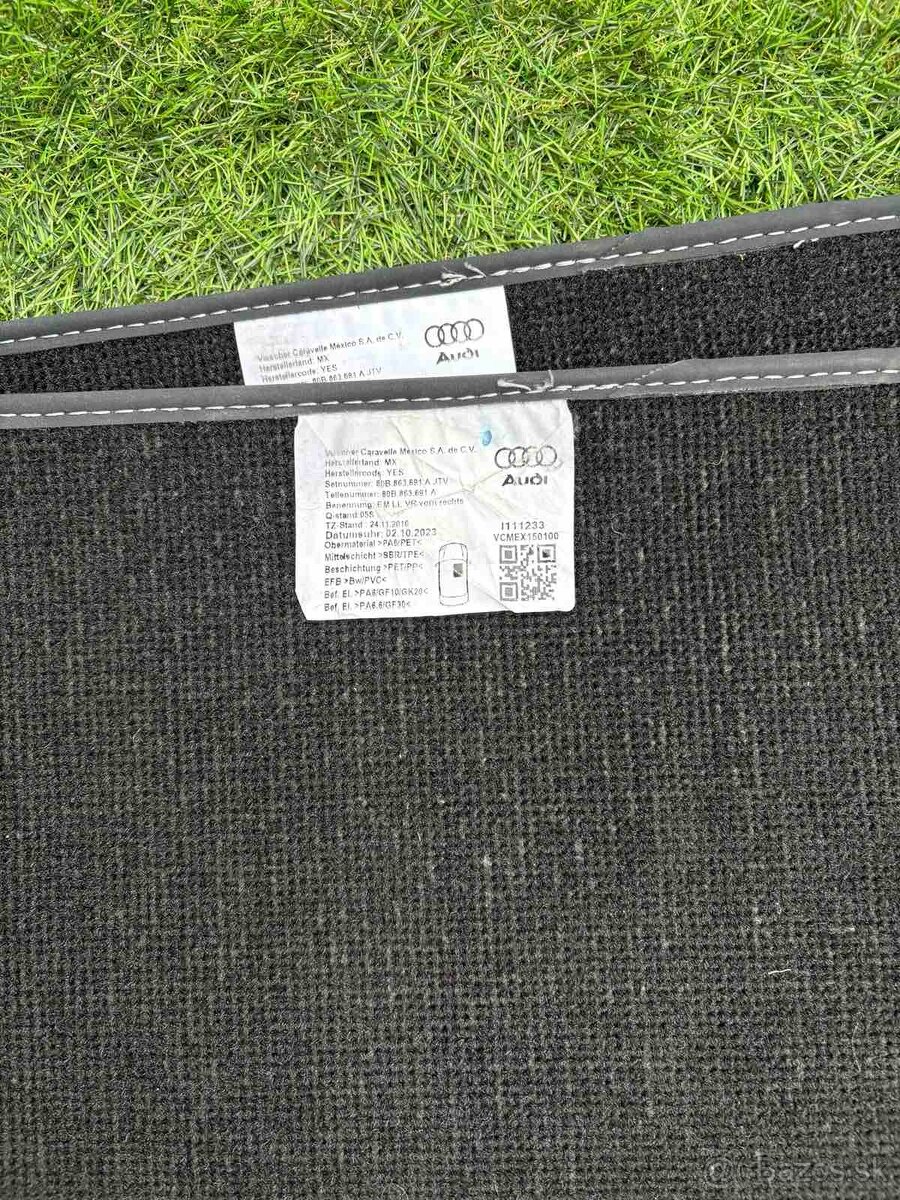 Originálne Audi Q5 autokoberce - NOVÉ - 4