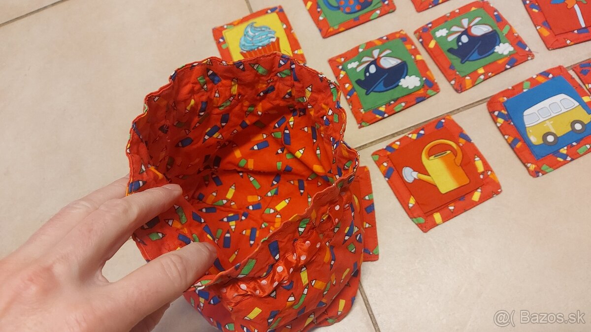 Predám látkové pexeso aj s vreckom - 4