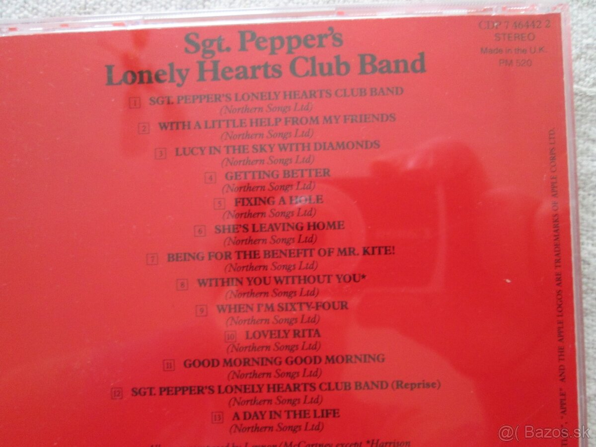 The Beatles - A HEARD DAY´S NIGHT,Sgt Pepper´s Lonely hearts - 4