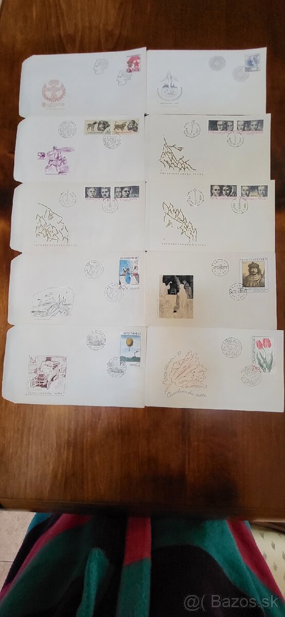 Predám zbierku filatelistických obálok FDC-Československo - 4