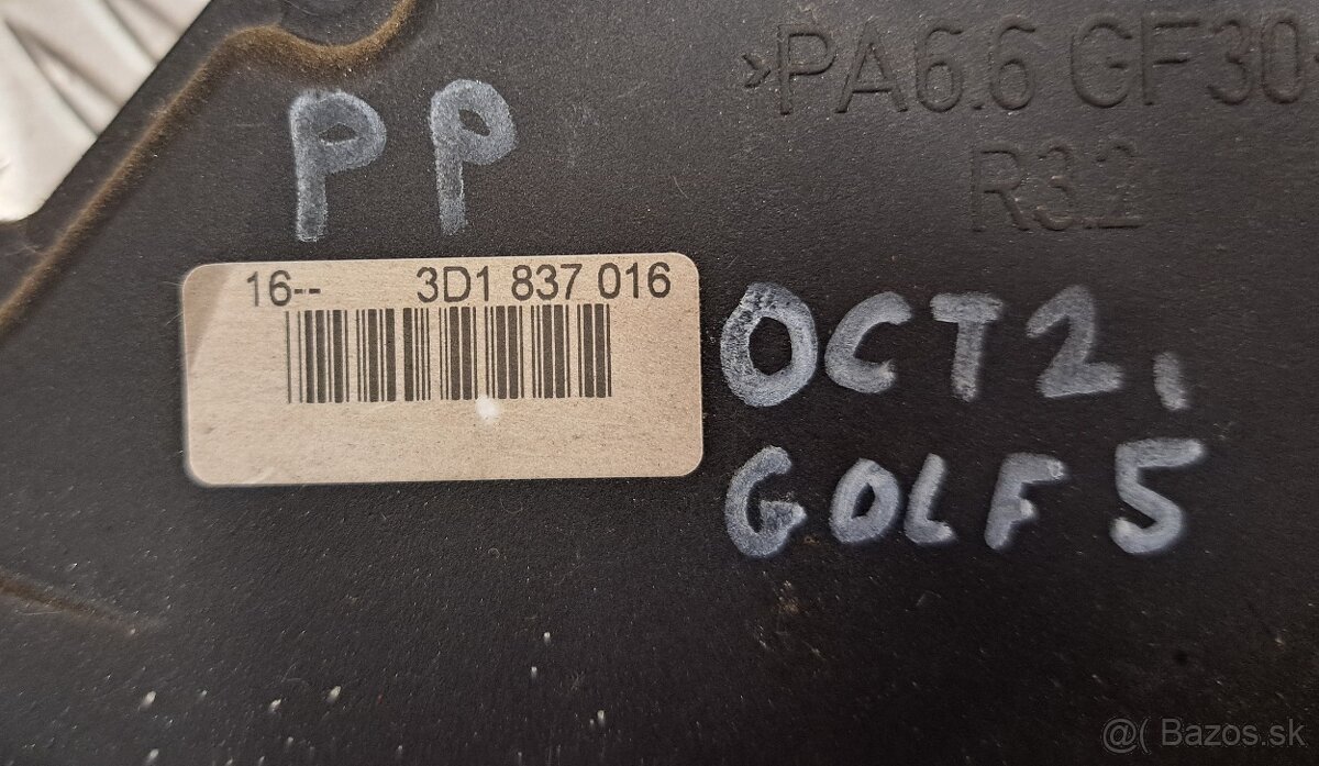 ZÁMKY DVERÍ - OCTAVIA 2, GOLF 5 - 4