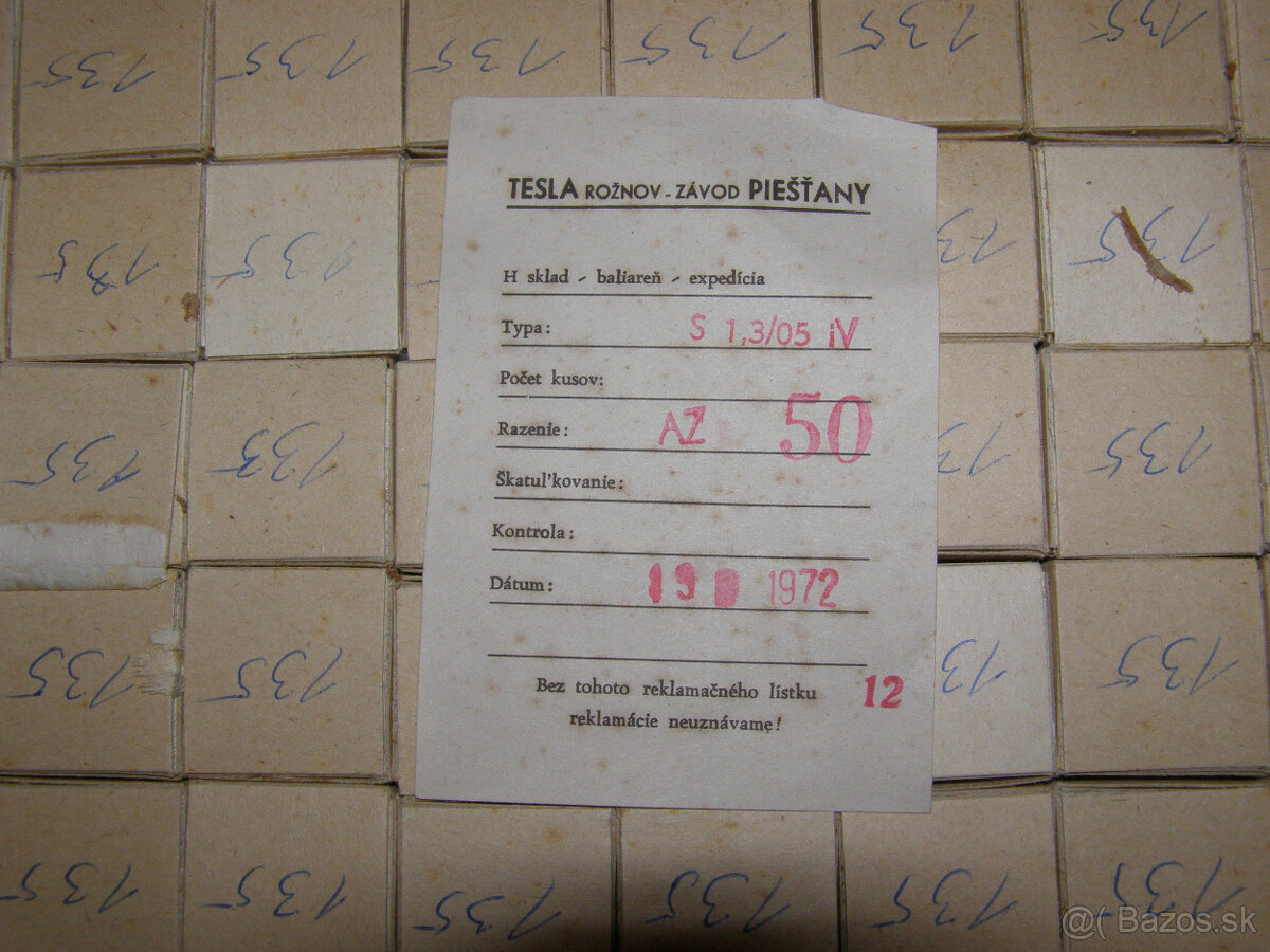 Elektrónky Tesla EF806S,RFT,Philips, a iné.... - 4