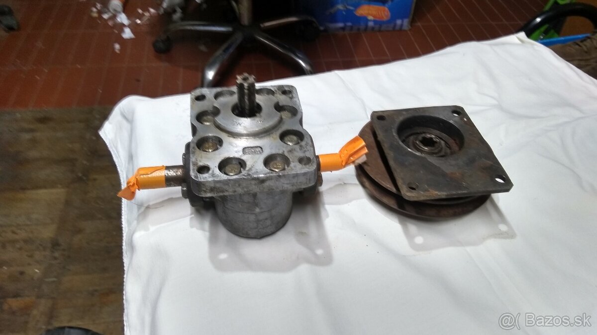 Hidraulicke cerpadlo z domcom a remenicou - 4