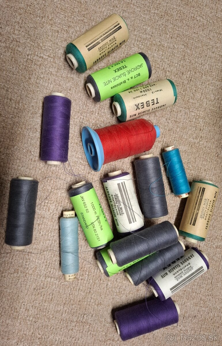 Predám nite na šitie - 4