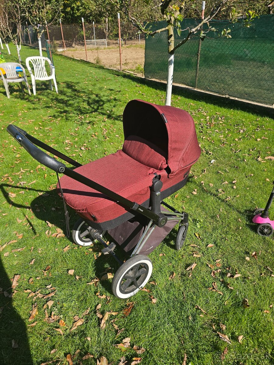 Predám Cybex Priam 3v1 - veľa doplnkov - 4