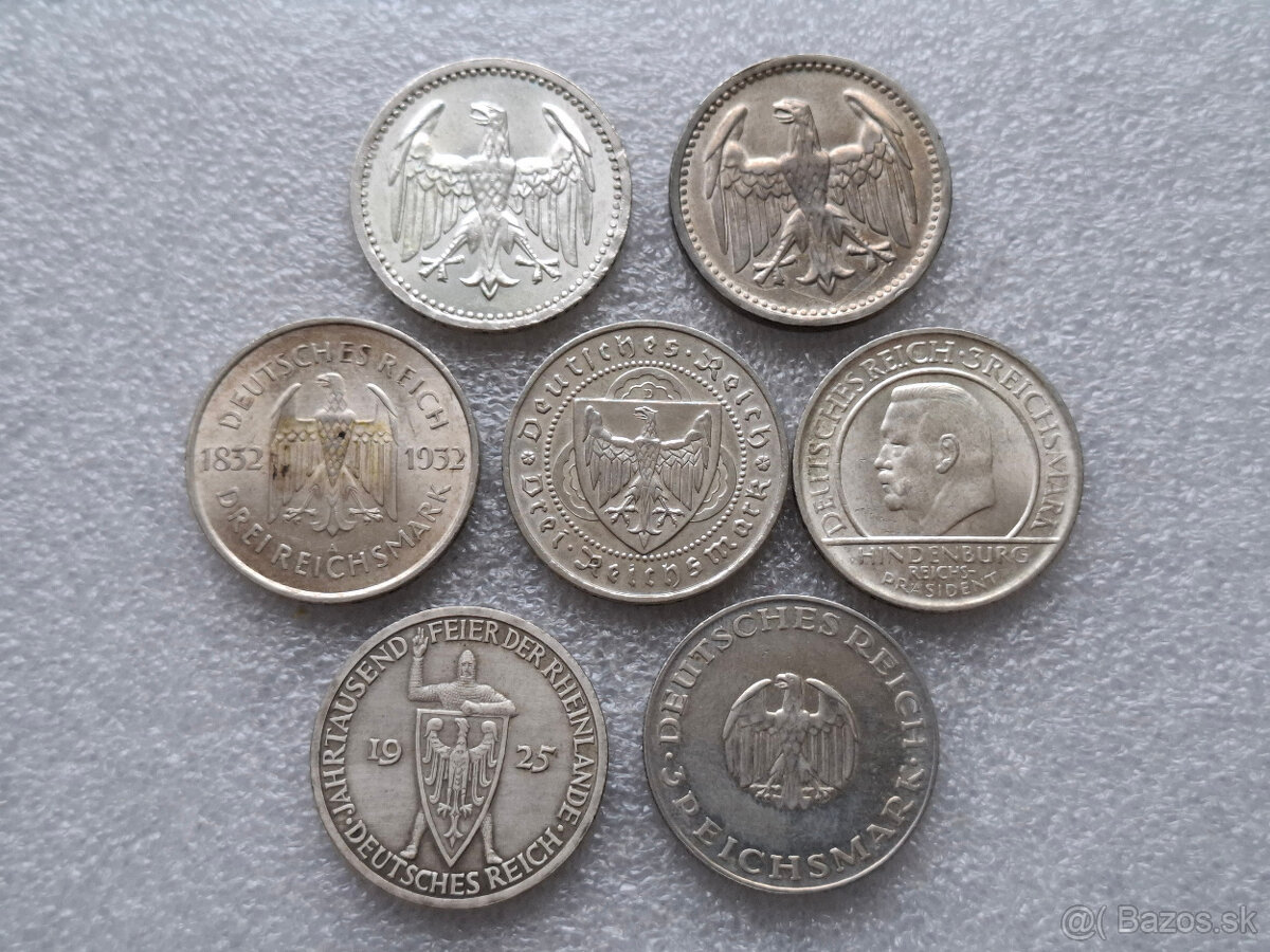 mince Nemecko - Weimarska Republika - 4