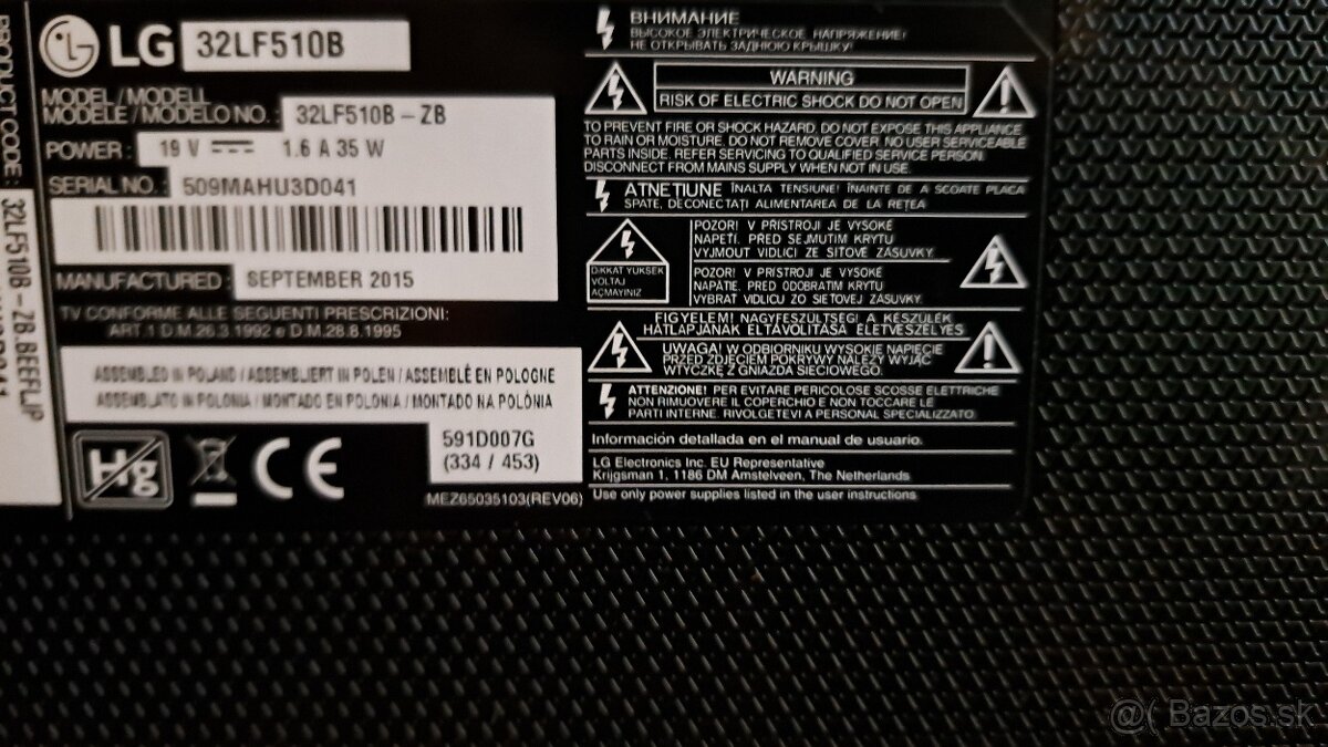 LG led TV LG32LF510B - 4