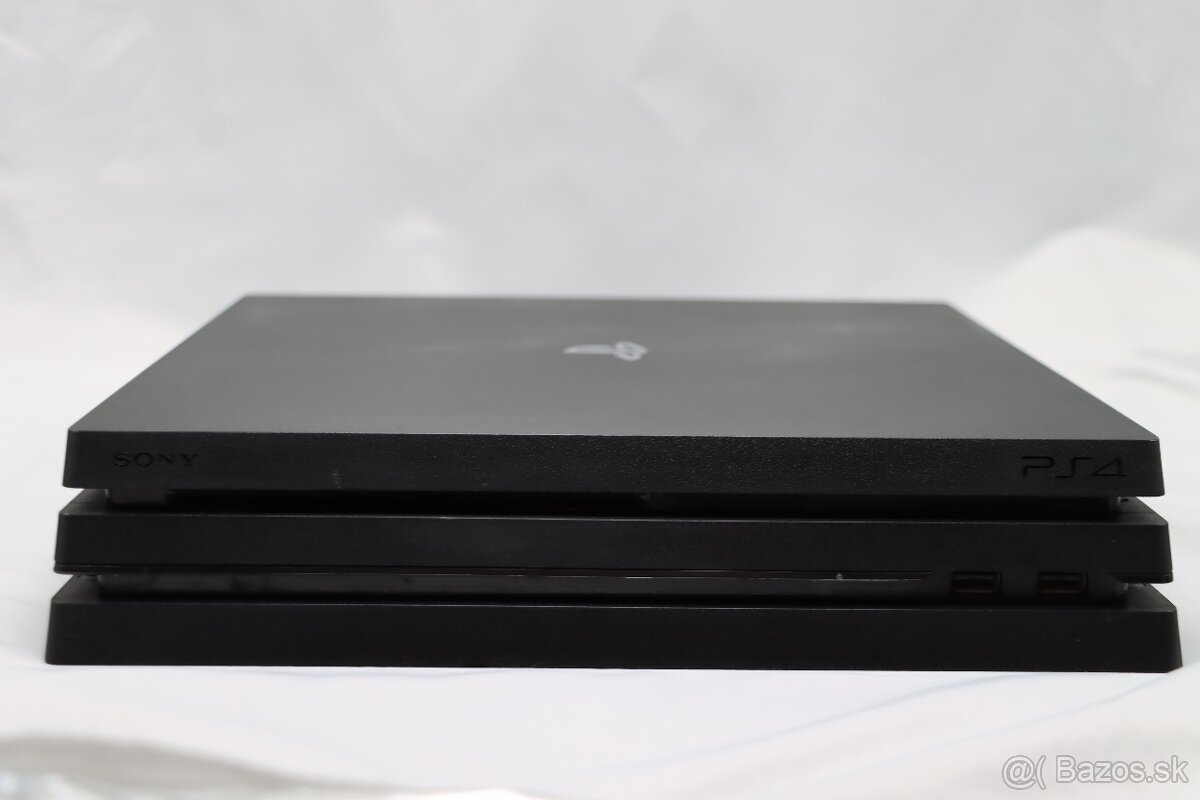 PS4 Pro CUH-7216B + ovládač + HDMI + napájací kábel - 4