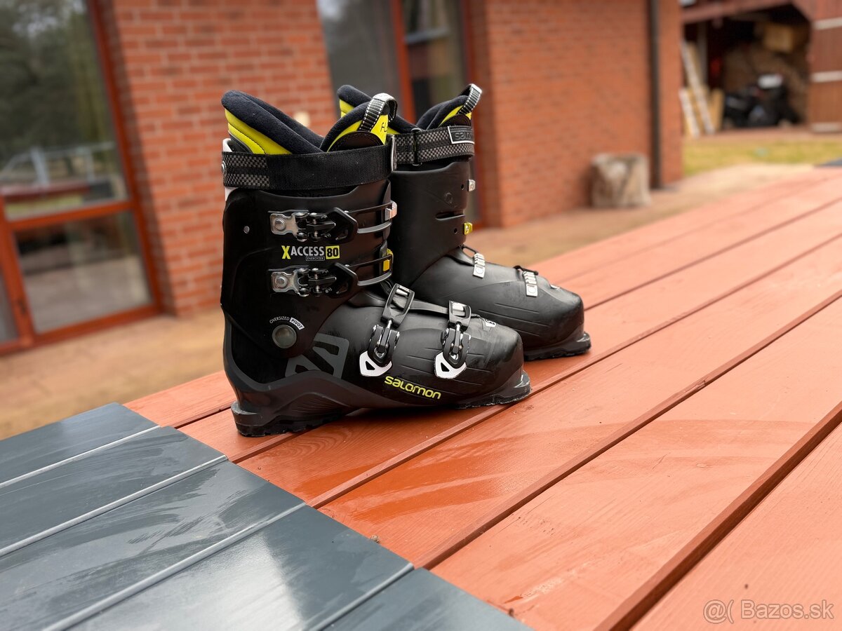 Salomon X access 80 Wide Black Petrol - 4