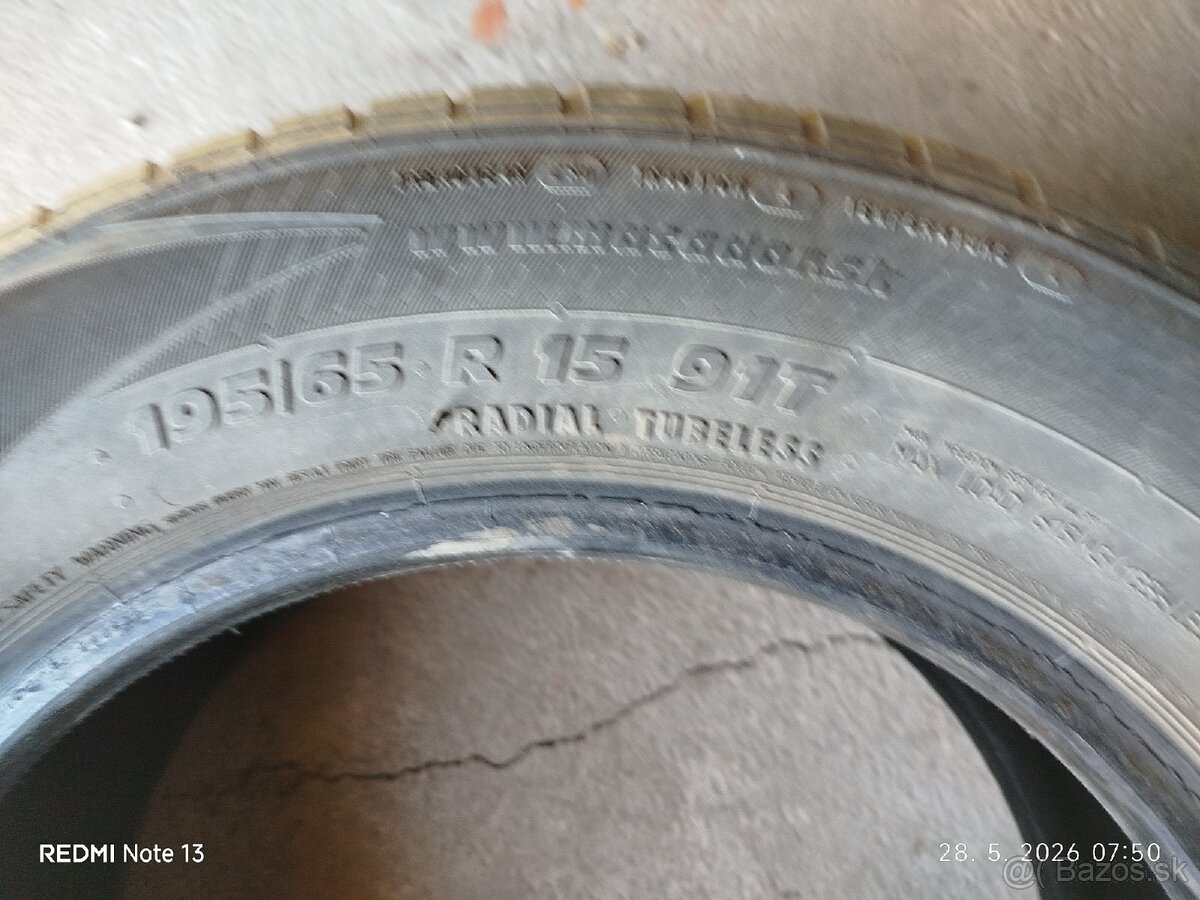 Letné pneu 195/65 R15 - 4