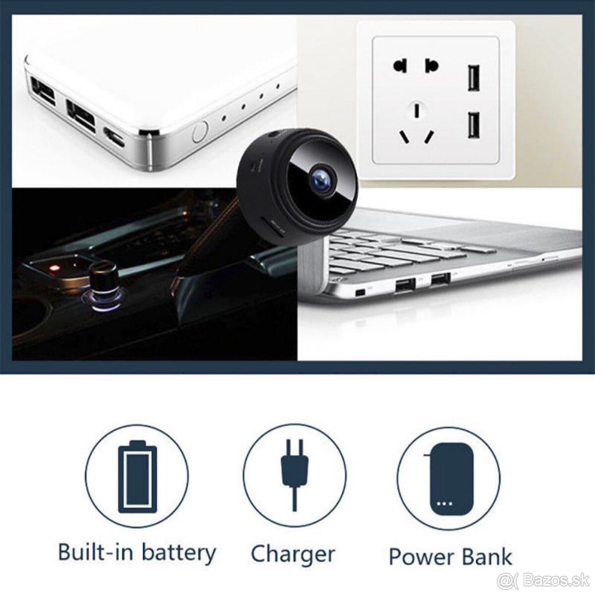 Bezdrotova IP kamera A9 Mini Full HD - 4