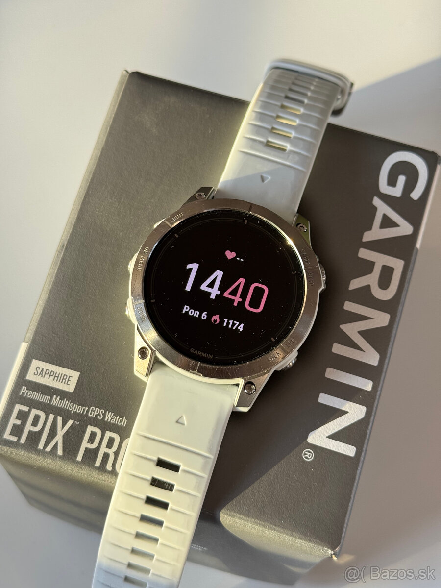 Predám Garmin Epix Pro (Gen2) - 47 mm Sapphire Titanium - 4