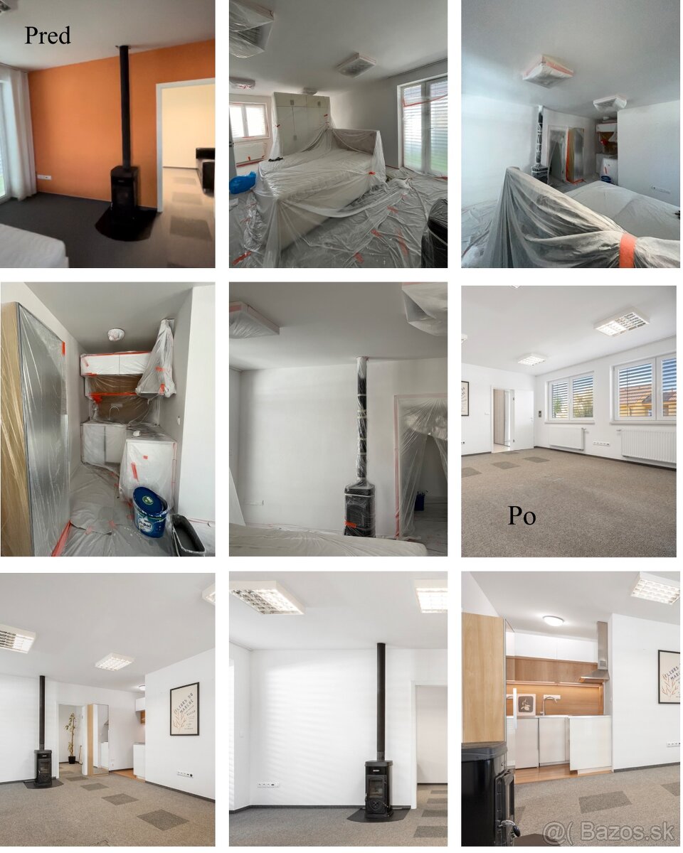 Maľovanie bytov, striekanie, www.malovanieupratovanie.com - 4