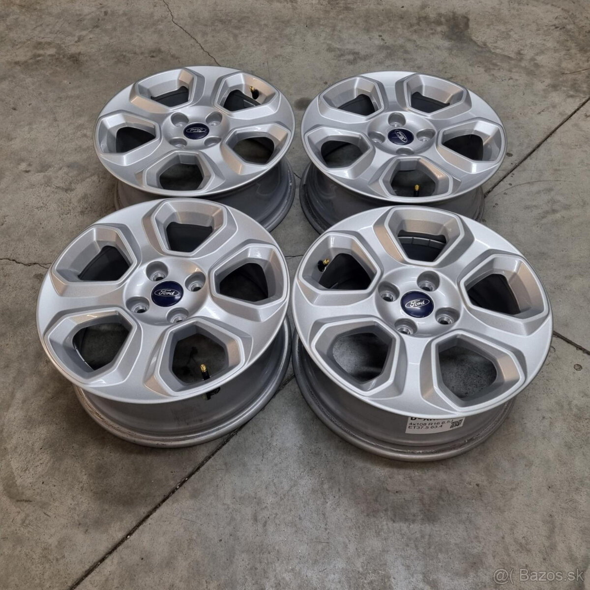 Hliníkové Ford disky 4x108 R16 6,5J ET37.5 - 4