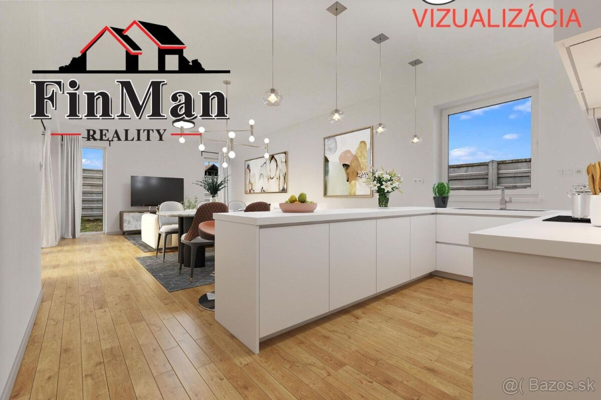 Rodinný dom s dvomi 3 izbovými bytovými jednotkami so záhrad - 4