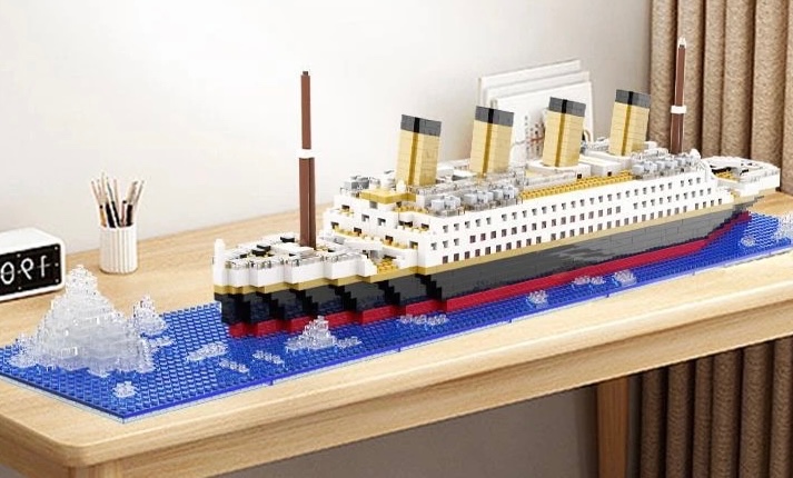 NOVÉ Stavebnice Titanic - 1878ks kostek - 4