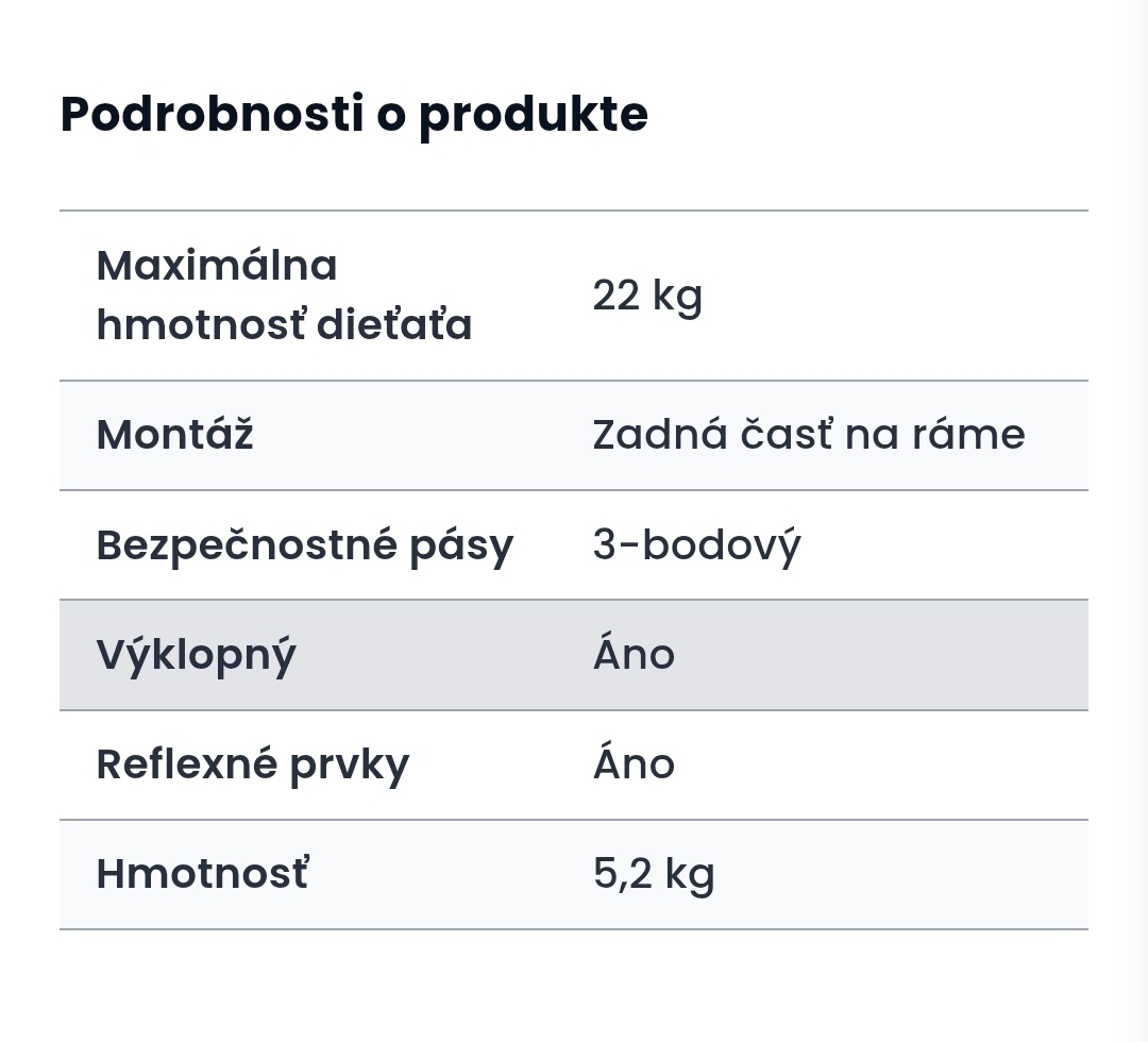 Detska sedacka na bicykel - 4