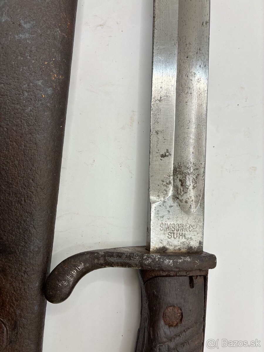 Bajonet / bodák Mauser ´´reznik´´ M98/05, 1 - 4