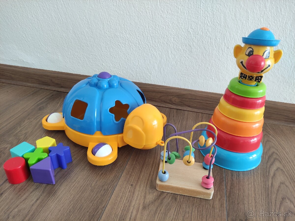 Hračky - zvukové, autá, na jemnú motoriku.. - 4