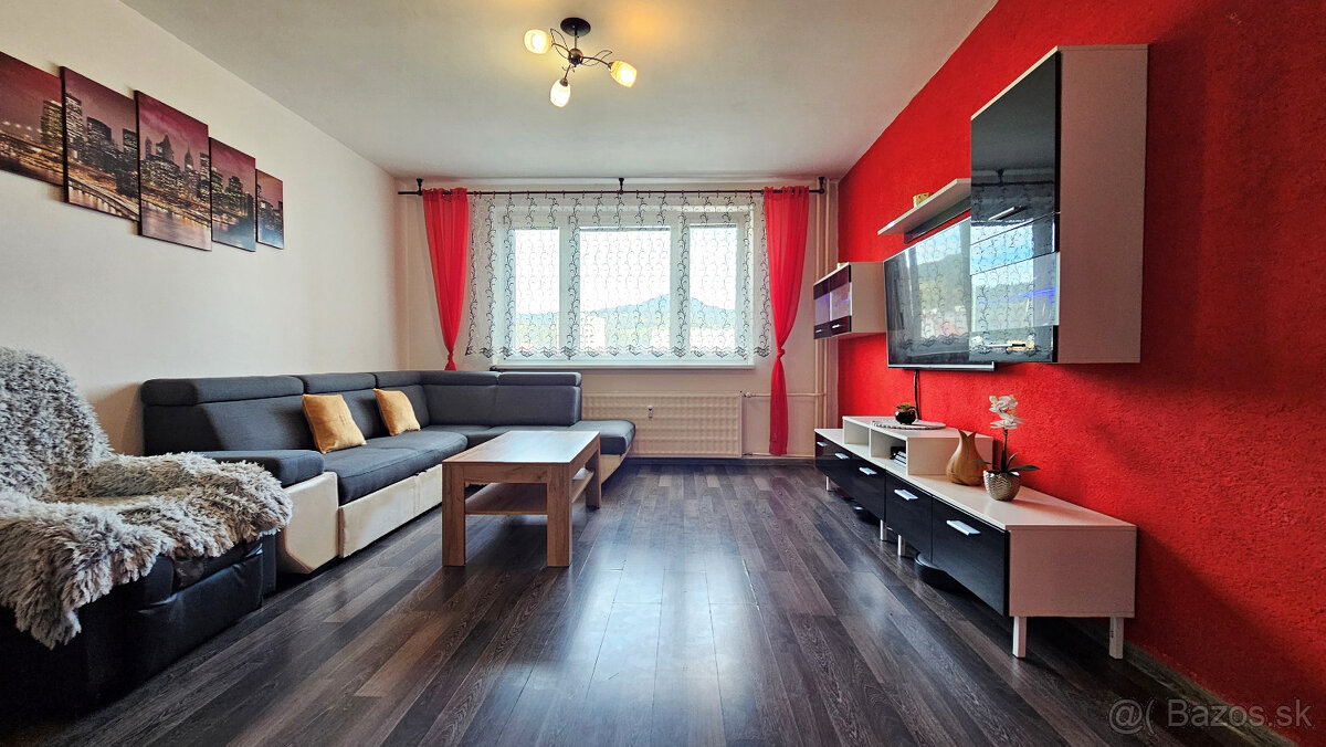 EXKLUZÍVNE 3-izbový byt s lodžiou, zariadený, všade bl - 4