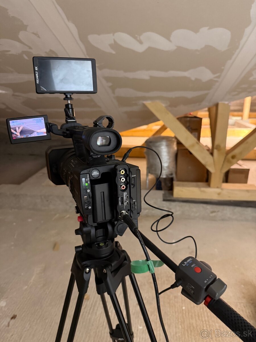 Sony HXR-NX5R – Full HD profi kamera (2 batérie, nabíjačka) - 4