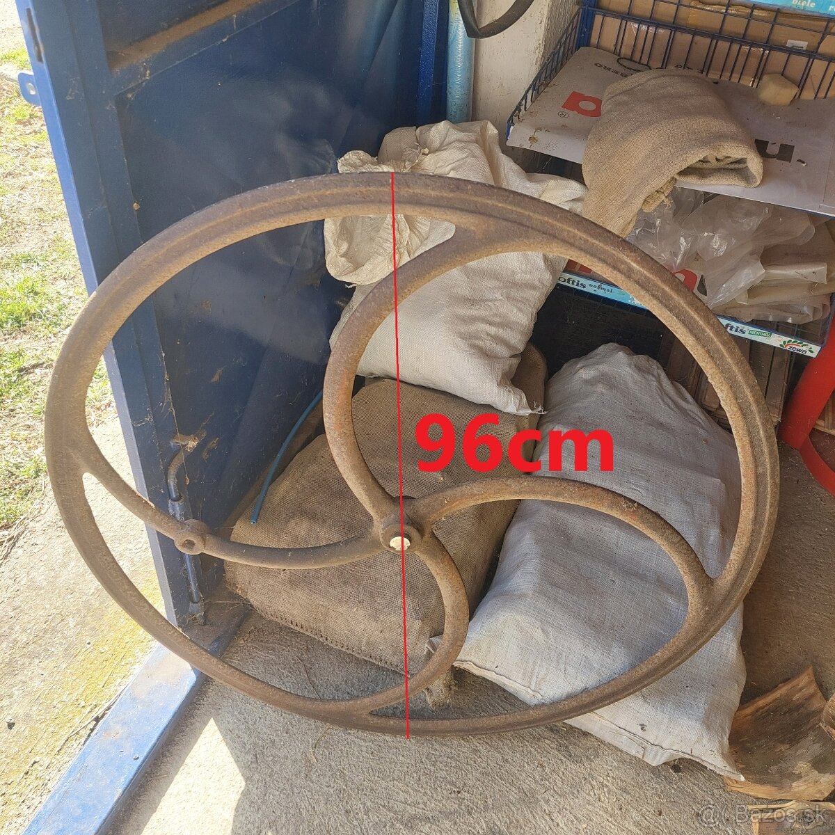 Liatinové kolesá na studňu - 4