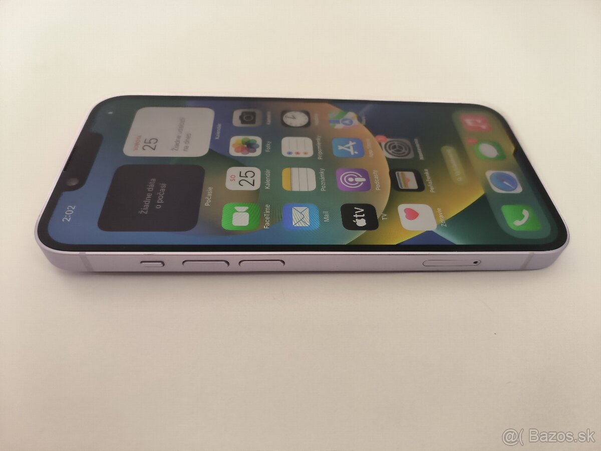 apple iphone 14 128gb Purple / Batéria 100% - 4