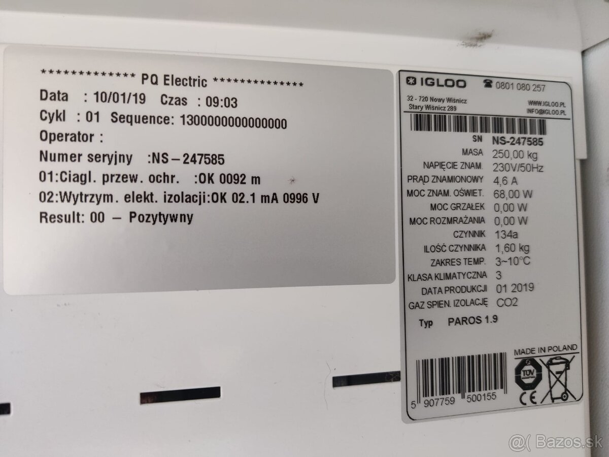 Chladiaca vitrina IGLOO 2019 - 4