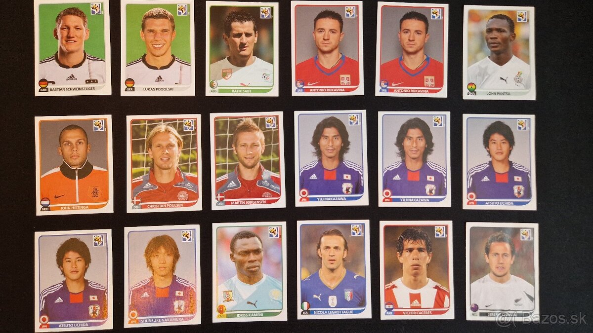 Samolepky k albumu 2010 South Africa - 4