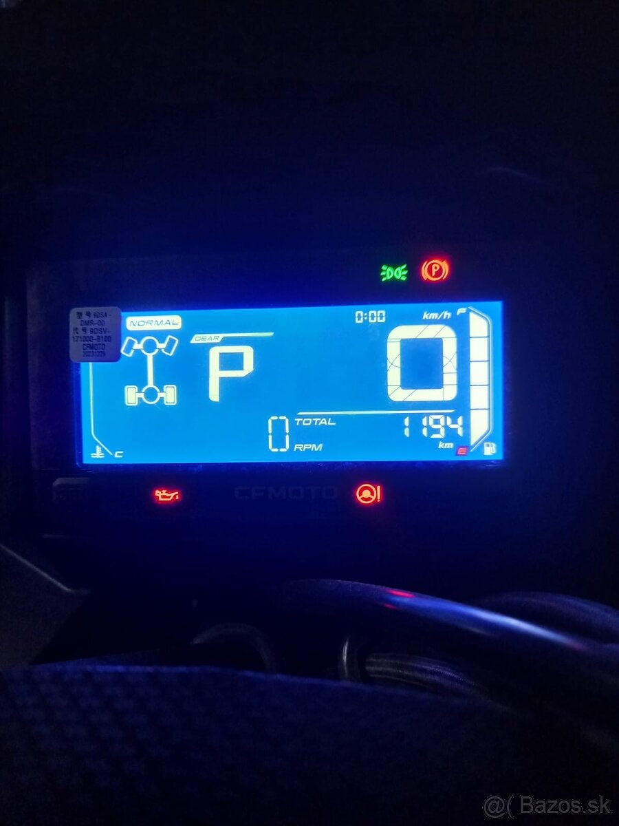 Predám štvorkolkou CF moto 625 - 4