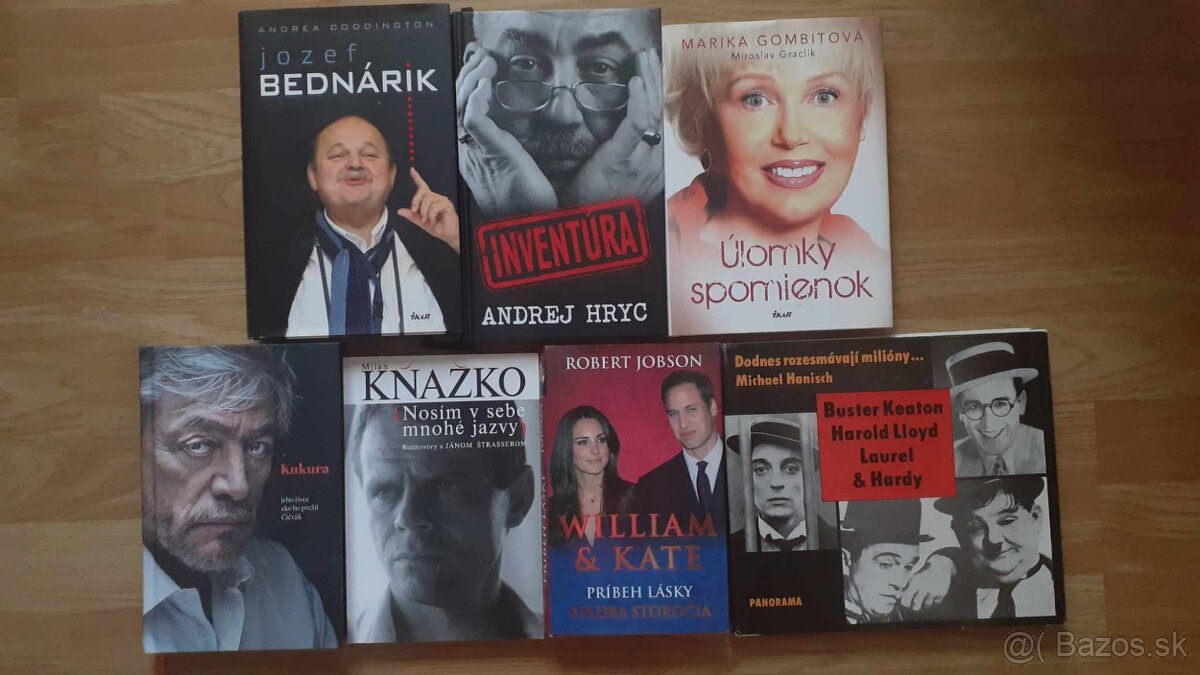 KNIHY - ŽIVOTOPISY A REPORTÁŽE - 4