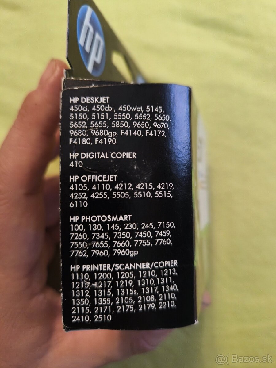 Predám originál cartridge farebný do HP tlačiarne - 4