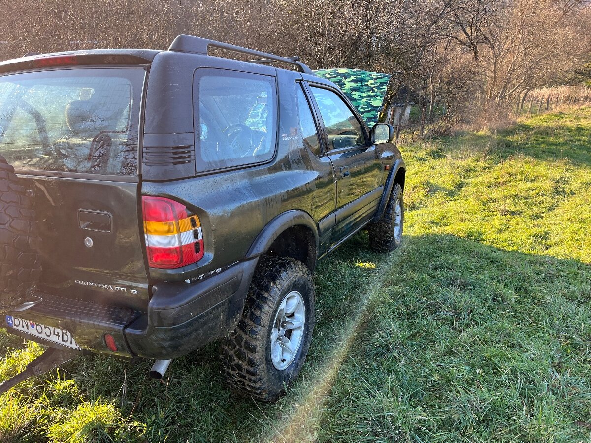 Opel Frontera 2.2 DTI – zdvihnutá, navijak, off-ro
