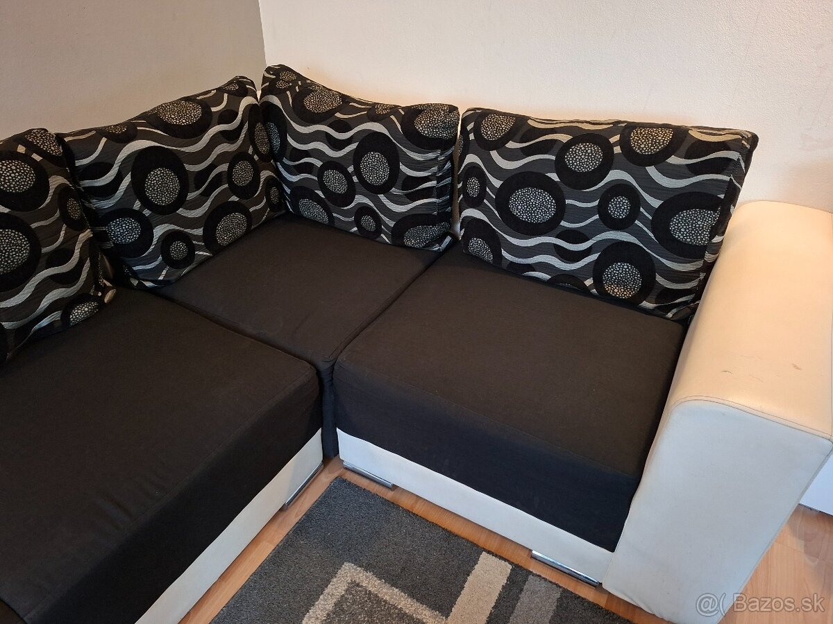 Rohový gauč + kreslo GRÁTIS - 4