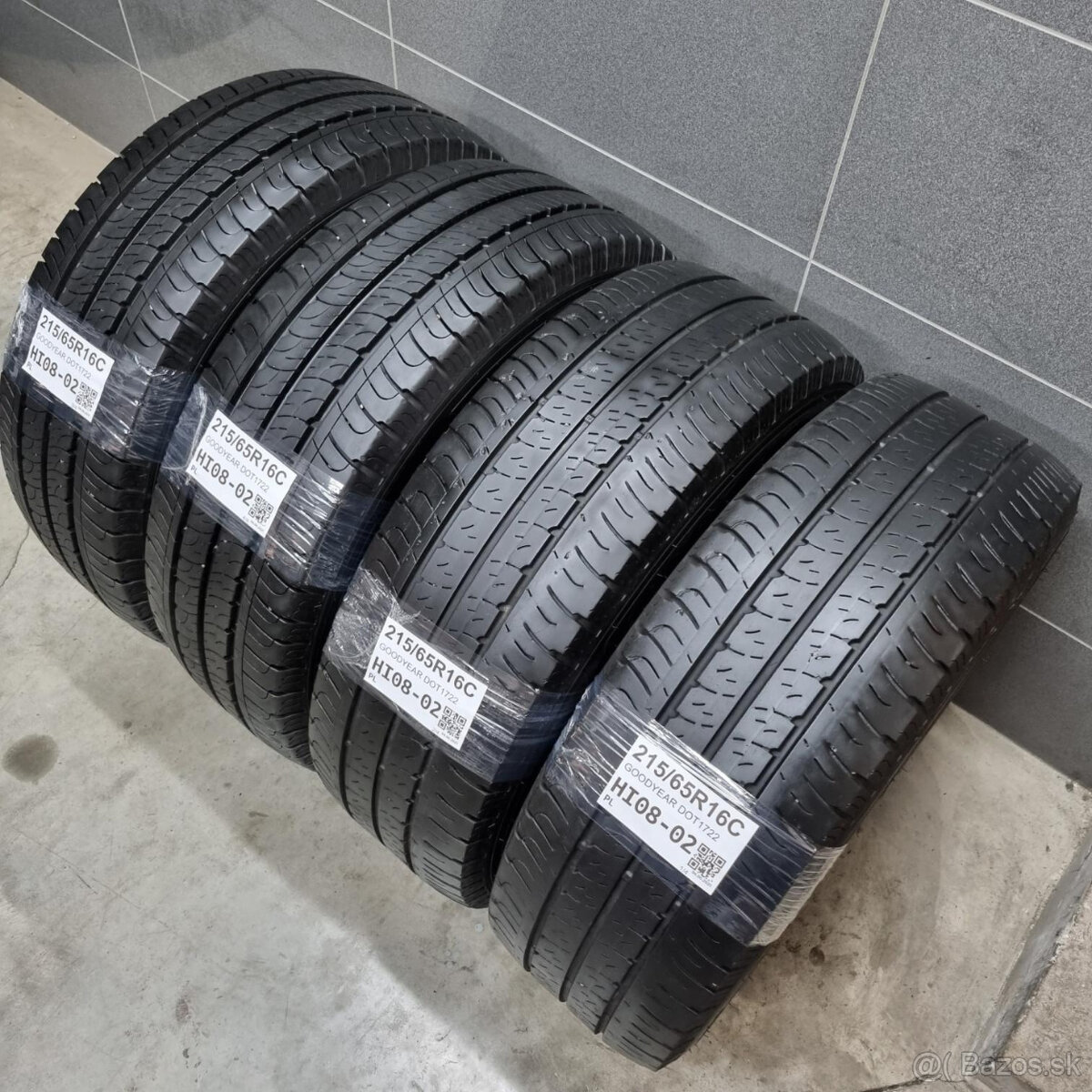 Letné dodávkové pneumatiky 215/65R16C GOODYEAR - 4