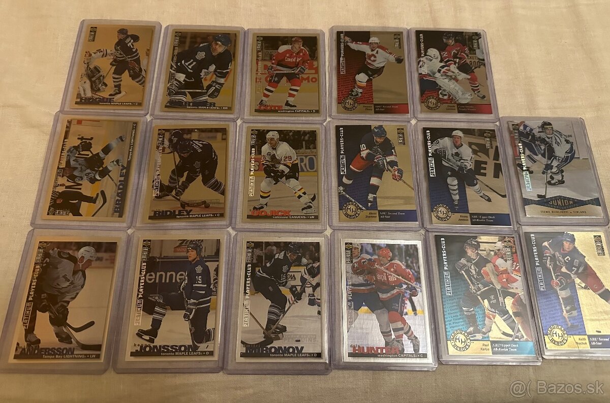 Predám hokejové kartičky UD Collector’s Choice - 4
