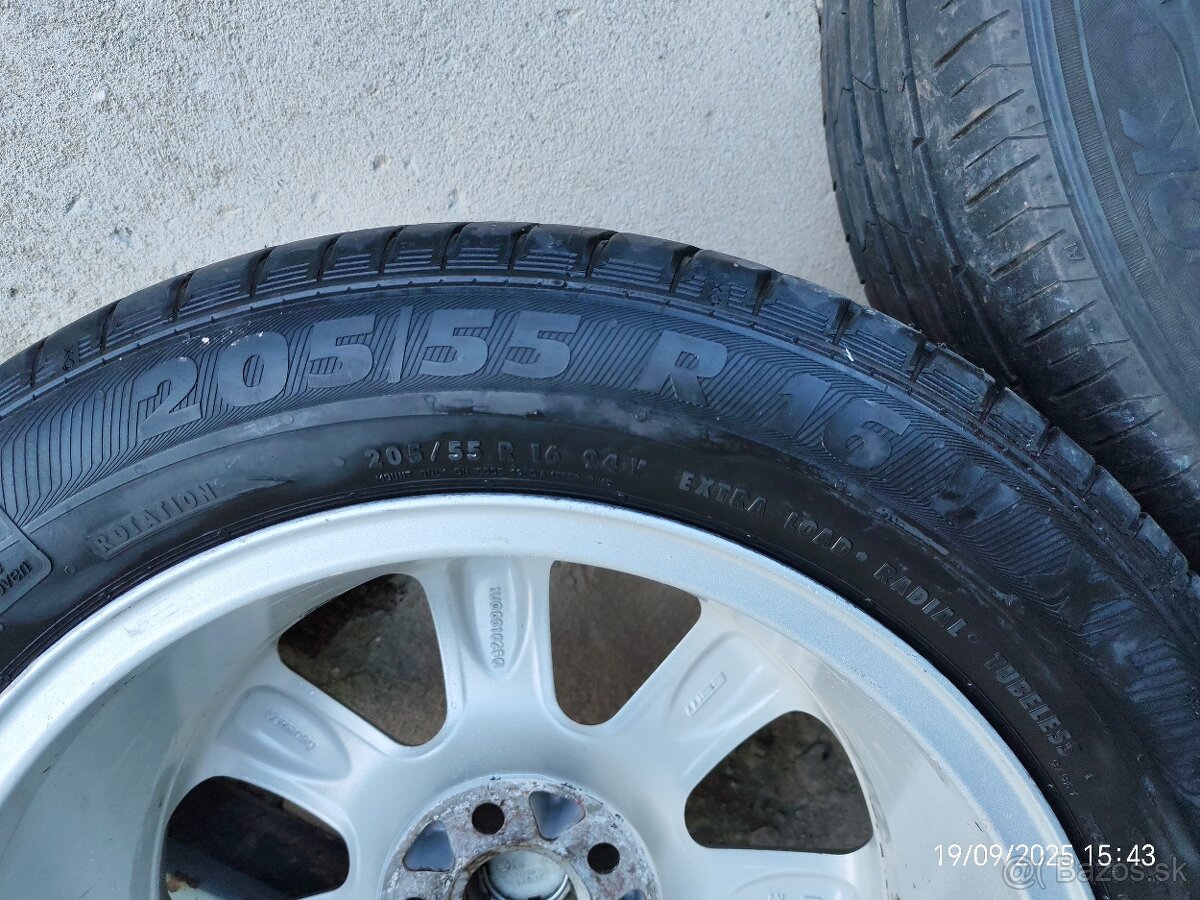 5x100 r16, octavia 1, Laurin & Klement ,205/55 r16 - 4