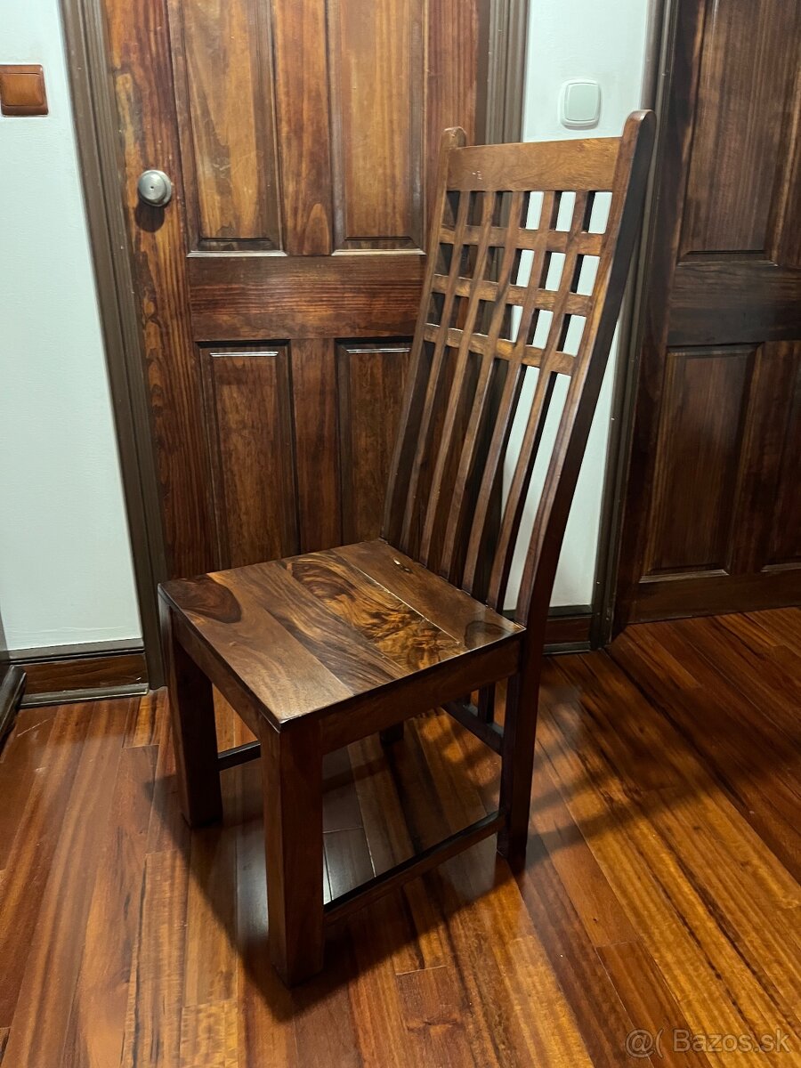 Masívne drevené stoličky - 4