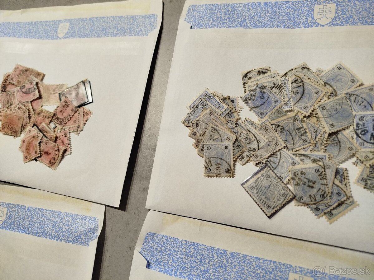 staré Rakúsko (r.1890-1935) - plná krabica známok - 4
